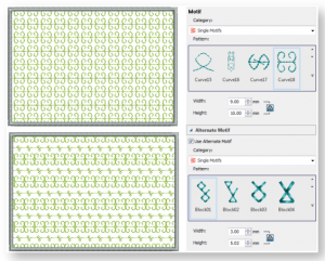 hatch 2 new alternating motif fills