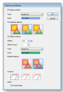 hatch 2 improved outlines and offsets