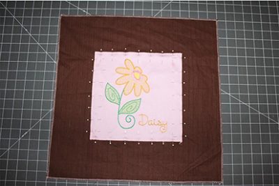 Center Embroidery On Fabric