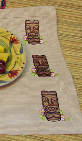 aloha hawaii placemat