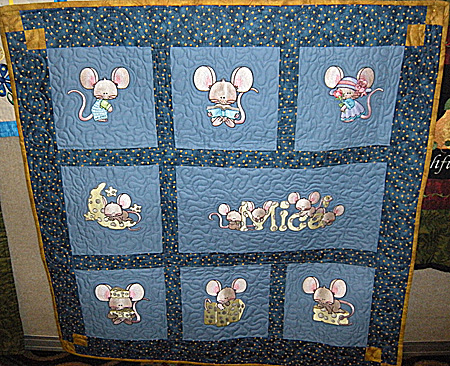 mice capades quilt