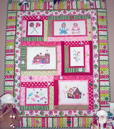 gingerbread quilt