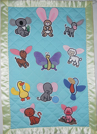 flopsy critters blanket