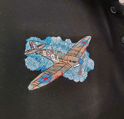 F-5674 airplane on shirt