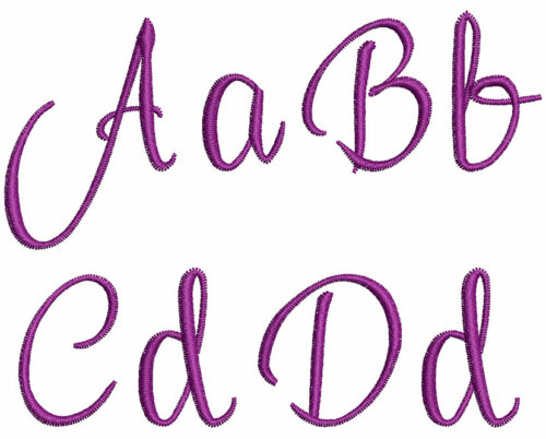 Adelle Script 30mm Font 2