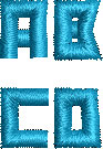 Blue Dwarf 10mm Font 2