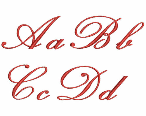 Cherry Script 20mm Font 2