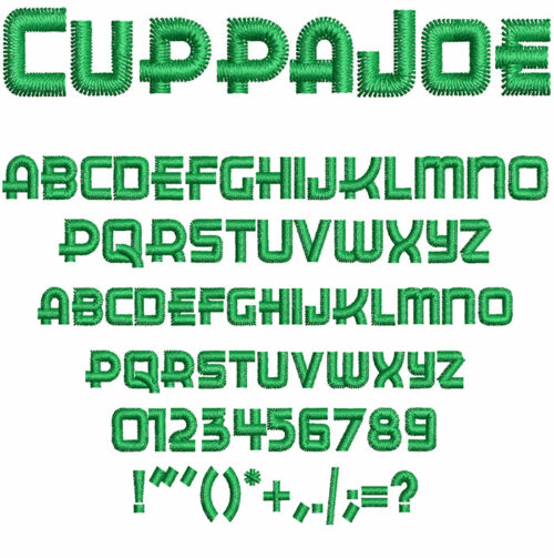 Cuppa Joe Font 1