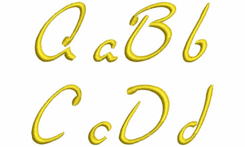 Lemon Lane 30mm Font 2