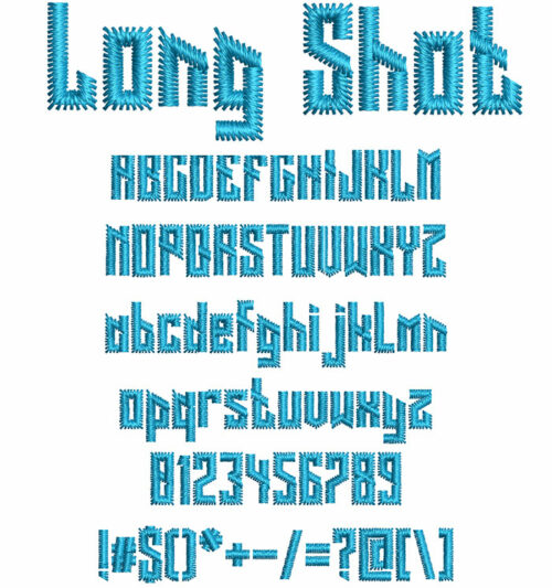 Long Shot Font 1