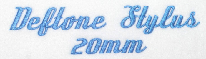 Deftone Stylus 20mm Font 2