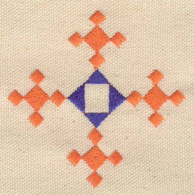 Embroidery Design: Geometric design 2.74w X 2.72h