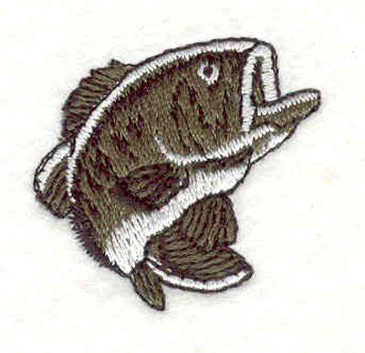 Embroidery Design: Fish A 1.30"w X 1.30"h