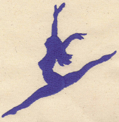 Embroidery Design: Dancer A 4.29w X 4.30h