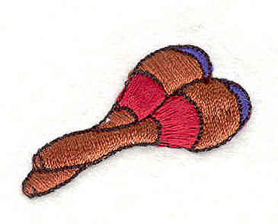 Embroidery Design: Maracas 1.01" X 1.47"