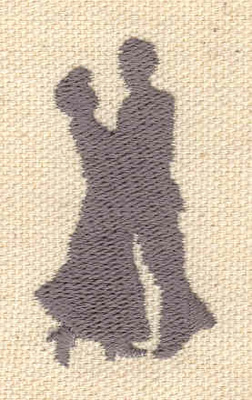 Embroidery Design: Ballroom dancers1.04w X 1.80h