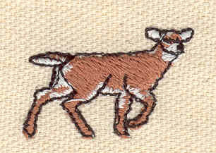 Embroidery Design: Doe1.19w X 0.79h