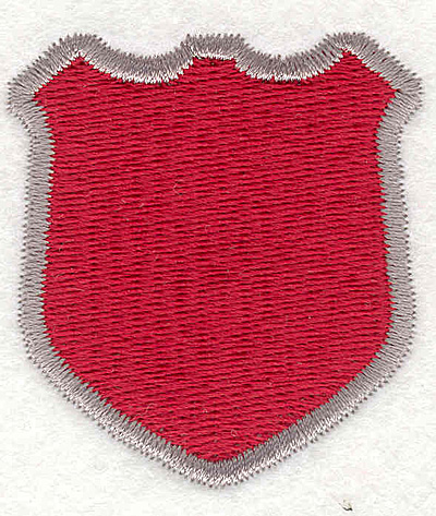 Embroidery Design: Shield 32.06"x1.87"