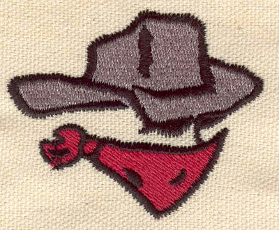 Embroidery Design: Bandit 2.35w X 1.95h