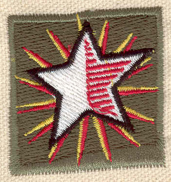 Embroidery Design: Star 1.67w X 1.66h