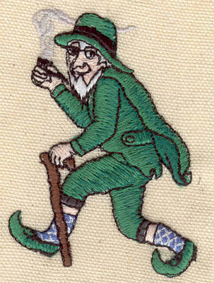 Embroidery Design: Leprechaun A 2.20w X 3.00h