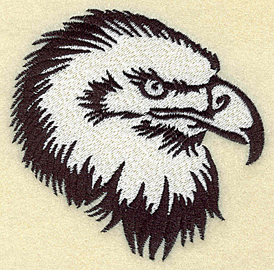 Embroidery Design: American Eagle head medium 3.85w X 3.79h