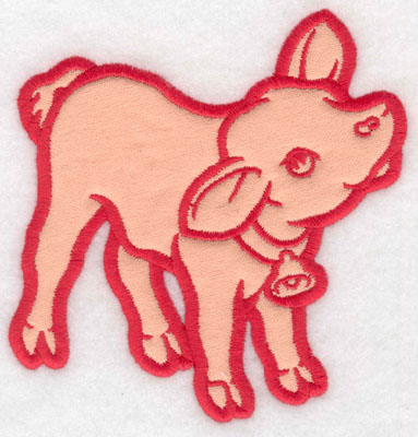 Embroidery Design: Calf applique4.64w X 5.00h