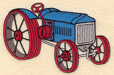 Embroidery Design: Tractor G5.00w X 3.28h