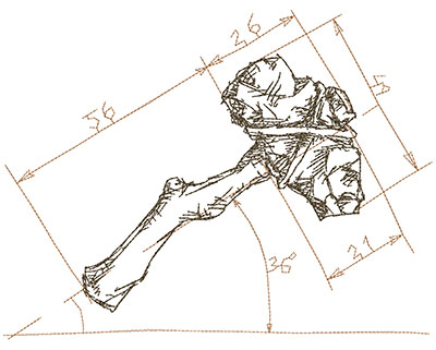 Embroidery Design: Old School Tool Lg 10.01w X 7.68h