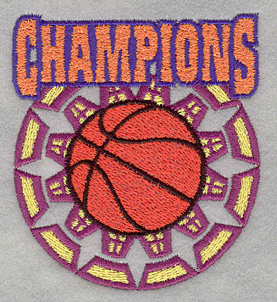 Embroidery Design: Champions3.09w X 3.47h