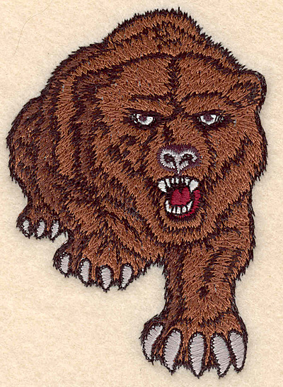 Embroidery Design: Bear small 2.77"w X 3.96"h