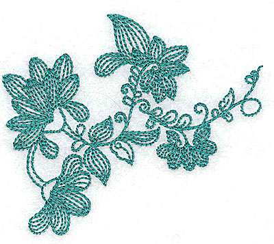 Embroidery Design: Heritage Border 1B 3.47w X 2.94h