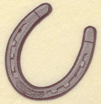 Embroidery Design: Horseshoe II Large4.89w X 5.01h