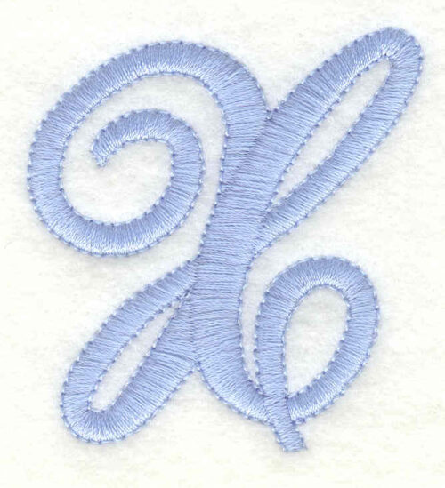 Embroidery Design: X upper case2.03w X 2.10h