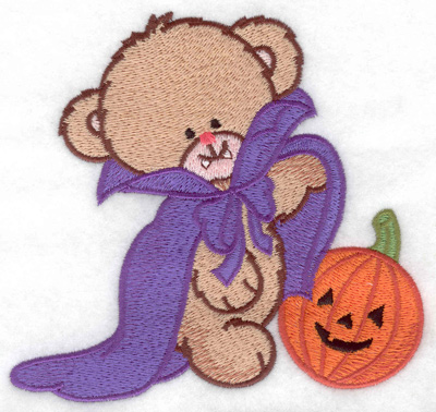 Embroidery Design: Dracula bear large 4.96w X 4.60h