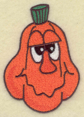 Embroidery Design: Sleepy pumpkin 2.50w X 3.56h