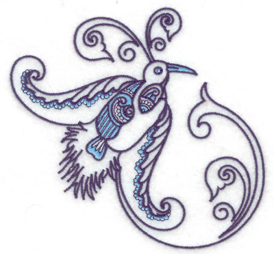 Embroidery Design: Bird I large 4.94w X 4.82h