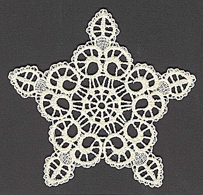 Embroidery Design: Star G large 4.91w X 4.68h