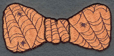 Embroidery Design: Bow Tie Small with Spider Webs3.81w X 1.80h