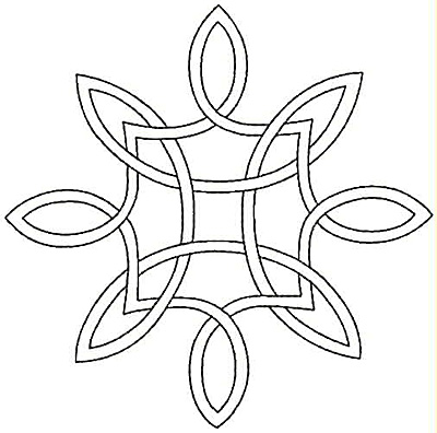 Embroidery Design: Design I small4.99w X 4.94h