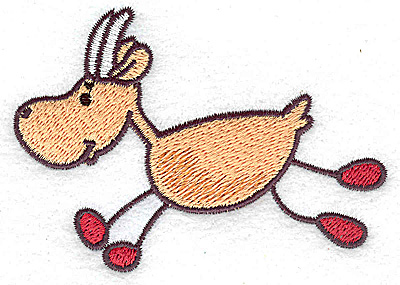 Embroidery Design: Goat 3.79w X 2.67h