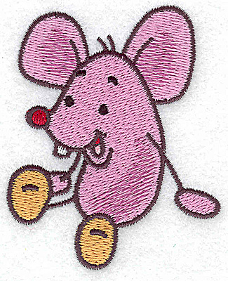 Embroidery Design: Mouse 2.58w X 3.19h