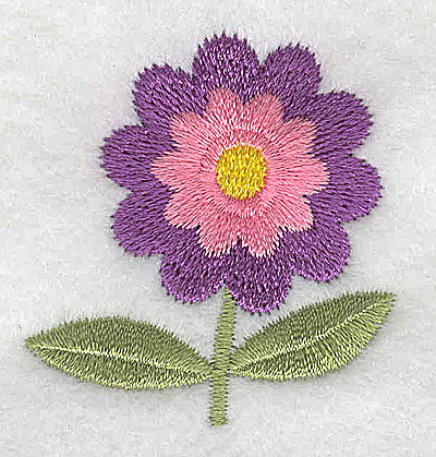 Embroidery Design: Flower 1.75w X 1.84h