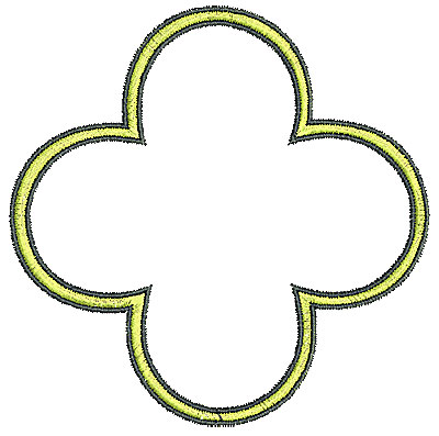 Embroidery Design: Tudor design 4 4.08w X 4.06h