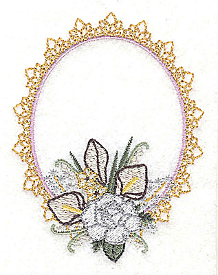 Embroidery Design: Live for Today Wedding design small 2.96w X 3.86h