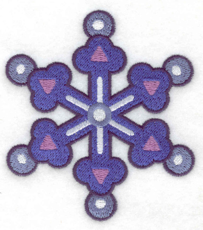 Embroidery Design: Snowflake 7 3.27w X 3.68h