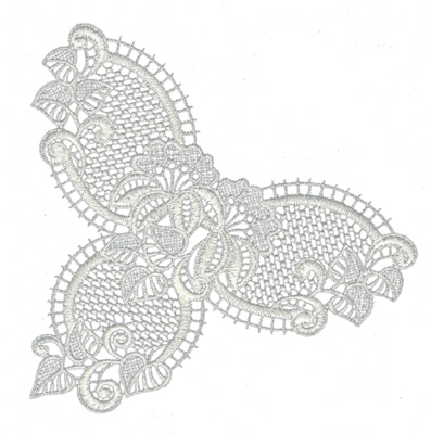 Embroidery Design: Lace Jumbo 17.02" x 7.07"