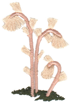 Embroidery Design: Broomrape2.20" x 3.24"