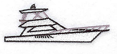 Embroidery Design: Cabin Cruiser 3.19w X 1.19h