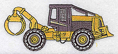 Embroidery Design: Backhoe loader 4.00w X 1.69h